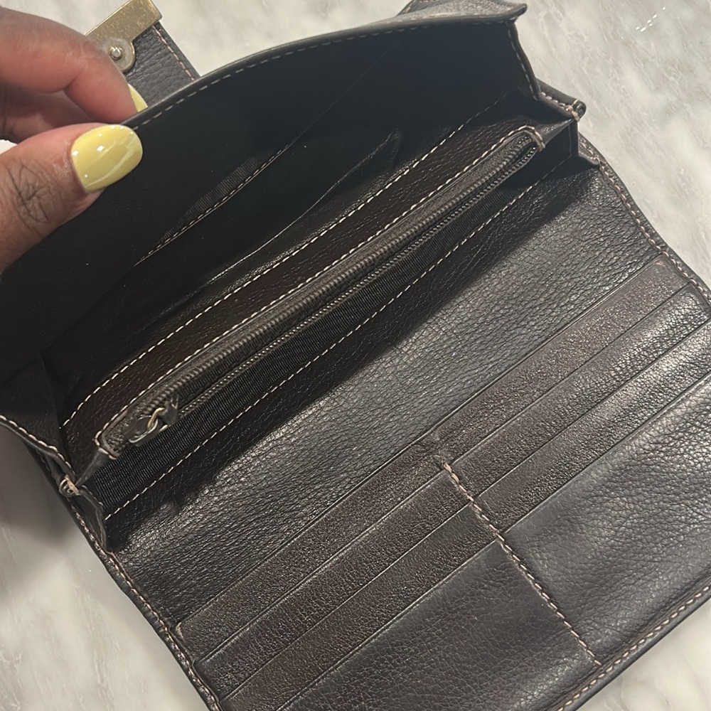 Gucci GG Canvas & Leather Continental Wallet - Picture 2 of 9